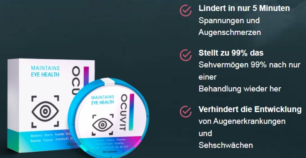 ᐉ OCUVIT Wirkung Anwendung Erfahrungen Nebenwirkungen Bewertung und