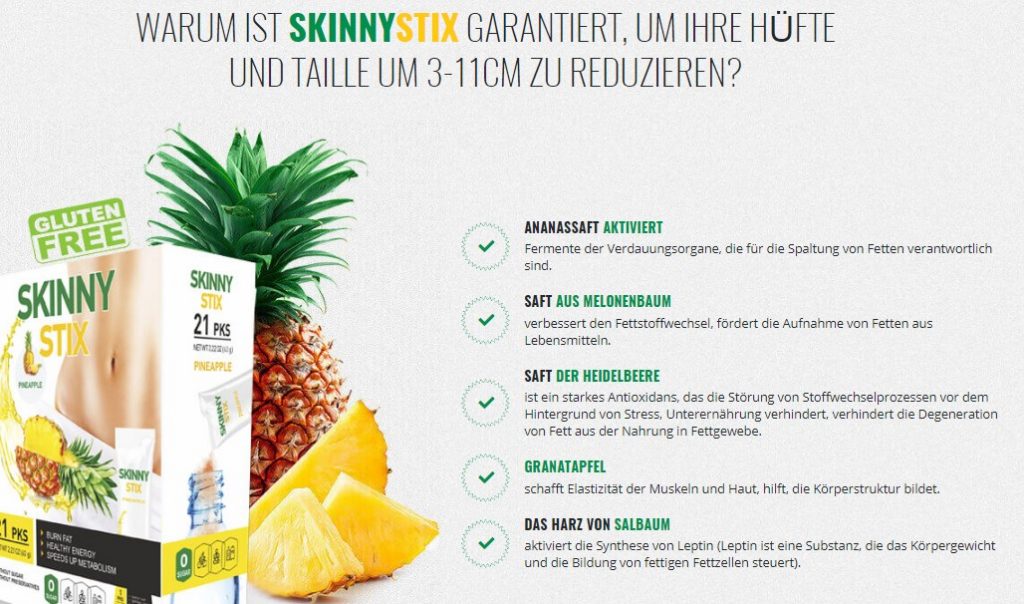 SKINNY STIX ᐉ Wirkung, Anwendung, Erfahrungen, Nebenwirkungen