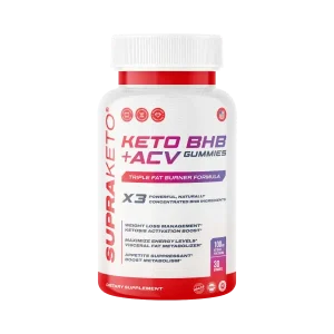 Supra Keto BHB + ACV Gummies Gummibärchen zum Abnehmen