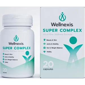 Wellnexis Kapseln zur Unterstützung der Gelenk- und Herz-Kreislauf-Gesundheit, der Potenz sowie bei Diabetes und Prostatitis