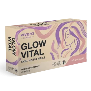 Vivera Glow Vital Kapseln für Haut, Haare und Nägel