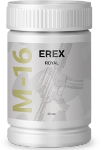 Erex M-16 – eine kraftvolle und harte Erektion, die Frauen verrückt macht